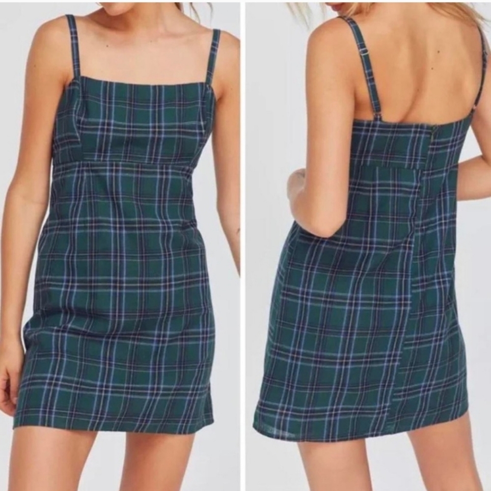 Urban Outfitters Plaid Mini Dress - Picture 2 of 2